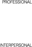 &nbsp;PROFESSIONAL INTERPERSONAL 
